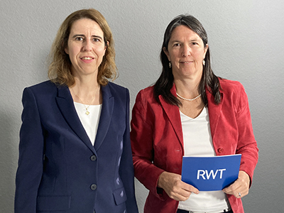 Yvonne Auer und Katharina Herzog Webinar Umsatzsteuer
