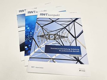 RWTkompakt_November_2025_Newsuebersicht_Stromsteuerrueckerstattung: Entlastung fuer produzierende Betriebe