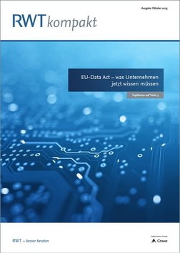 RWTkompakt Oktober 2025_Titelbild_EU-Data Act - Was Unternehmen jetzt wissen müssen