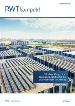 RWT_kompakt_August_2025_Titelbild_Betriebspruefung_Neue_Sanktionsmoeglichkeiten_bei_unzureichender_Mitwirkung