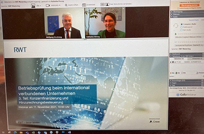 Bild Webinar Betriebsprüfung