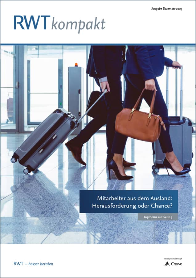 RWTkompakt Dezember 2025_Titelbild_Mitarbeiter aus dem Ausland_Herausforderung oder Chance